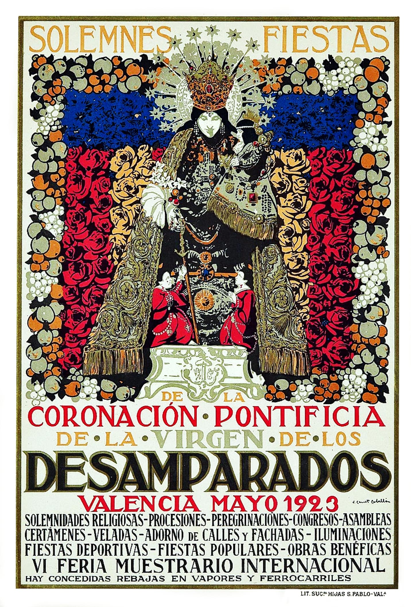 Fiesta de la Virgen de los Desamparados  
